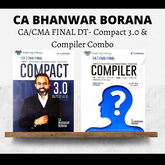 CA/CMA Final Direct Tax Compact & Q/A Compiler By CA Bhanwar Borana | For Jan 26 & May 26 Exams